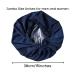Jumbo Size Waterproof Shower Cap for Afro Hair | Adjustable & Reusable | Blue - Buy Online on GoSupps.com