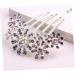 DOITOOL Tiara Hair Accessories Bridal Hair Comb Flower Hair Comb Wedding Women Hair Comb Women Hair Clip Hair up Hairpin Headgear Rhinestones - Buy Online on GoSupps.com