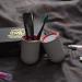 Maxmerry Portable Travel Toothbrush Cup Set - Creative Toothbrush Holder for Travel Hiking and Home (Gray) - Buy Online on GoSupps.com