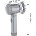Handheld Electric Spins Scrubber - Electric Scrubber for Cleaning Bathrooms | Kitchen Cleaning Brush Tool Electric | Electric Cleaning Brush | for Kitchen Outdoor Cleaning Work Living Room Bedroom - Buy Online on GoSupps.com