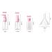 3-Piece & 11-Piece Travel Toiletry Set - Clear Bottles for Lotion Shampoo Conditioner & Eye Cream - Pink Carry Set for Skincare | Shop Internationally - Buy Online on GoSupps.com