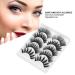 10 Pairs 6D False Eyelashes - Professional Long Thick Black Fiber Lashes | International Shipping - Buy Online on GoSupps.com