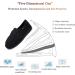Gycdwjh Women's Diabetic Shoe - Adjustable Lightweight Walking Shoes for Seniors with Swollen Feet (Black, Size 7) - Buy Online on GoSupps.com