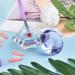 Kapmore Diamond Shape Glass Nail Dish with Lid Portable Manicure Crystal Bowl Fashion Nail Powder Cup Holder Glassware Care Tool for Manicure - Buy Online on GoSupps.com