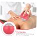 Magiclulu 2-in-1 Hand & Foot Massage Ball - Cold Roller Body Massager for Home & Fitness - Ice Cream Free Steel Pink - Buy Online on GoSupps.com