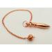 Sharvgun Copper Metal Pointed Pendulum Healing Dowsing Metaphysical Divination Speech Therapy Pendant Pointed Copper-1