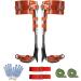 Buy Tree Climbing Equipment Set - Widened & Thickened Crampons Adjustable Tree Climbing Tools for Safe Climbing | International Shipping Available - Buy Online on GoSupps.com