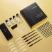 GOLLEE Lash Lift Kit Lash Perm Kit 2 in 1 Eyelash Lift Kit 5 * 5 ml Eyelash Perm Kit at Home Eyelash Perming Kit Curling Semi-Permanent Eyebrow Lamination Kit