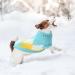 Winter Warm Dog Sweater for Small Dogs | Stylish Turtleneck & Knitted Vest | Soft & Cozy Pet Sweater - Blue (2XL) - Buy Online on GoSupps.com