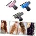 FOMIYES Hair Dryer Spiral Curl Rollers Rod Curls Hair Perm Rods Dryer Mouth Cover Curlers Roll Curly 21.5*16*6.3cm Blue - Buy Online on GoSupps.com