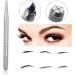  HONMEET 1 Pc Eyebrow Pencil Embroidered Metal Pen - Buy Online on GoSupps.com