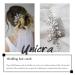 Unicra Crystal Wedding Hair Comb - Sparkly Rhinestone Bridal Headpiece for Women - A-Silver - Buy Online on GoSupps.com