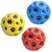 Xinchen 3 pieces moon ball planet bouncy balls astro jump high jump rubber ball space moonball moonball lavaball mini bouncing toy bouncy for kids party gift. (Random color)