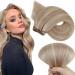 Hot sales product Hetto Tressen Extensions real hair blond real hair brawl extensions remy brawls hair extension extensions #18/613 ash blonde highlights bleached blond 45 cm 100g 45cm 3-1 #18/613 ash blonde with bleached blonde
