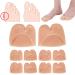 5 Pairs Toe Protector Kit with Forefoot Cushioning Pad - Closed Skin Tone - Buy Online on GoSupps.com