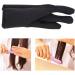 Heat Resistant Glove for Hair Styling Hairdressing Glove 3 Fingers Glove Heat Resistant Insulation Hair Salon Styling Tools for Curling Wand (1#) - Buy Online on GoSupps.com