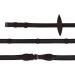 Buy QHP Anti-Slip Reins with Leather Straps - Dark Brown for Warmbloods | International Shipping Available - Buy Online on GoSupps.com