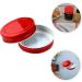 VINTORKY 12pcs Mason Jar Lids Mason Cup Lids Kitchen Storage Accessories Mason Jar Drinking Lids Regular Canning Lids Regular Mouth Lids Screw Jar Lid Caps Ingredients Metal Tinplate Child 7x7x1.5cm Red - Buy Online on GoSupps.com