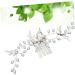 Housoutil Wedding Headpiece Crystal Headpiece Headwear for Women Hair Bridal Headpiece Bridal Headdress Barrettes for Women Bride Headpieces for Wedding Tiara Pearl Miss Comb - Buy Online on GoSupps.com