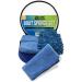 Microfiber Boat Cleaner and Car Wash Kit - Non-Scratch Sponge Bucket, Wash Cloths for Interior and Exterior - Ideal for Fiberglass Boat Hulls and Car Seats - Complete Cleaning Supplies - Buy Online on GoSupps.com