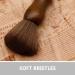 PATKAW Neck Duster Barber Salon Brush Hair Cutting Neck Duster Barber Brush with Hanging Hook with Wood Handle Soft Bristles Stand Up Base - Buy Online on GoSupps.com