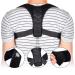 Back Posture Corrector Adult Back Support Shoulder Lumbar Brace Health Care Support Corset Back Belt A XL