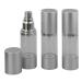 Kosmetex Airless aluminum atomizer 30ml silver aluminum perfume bottle pump spray head for self-filling 3 silver