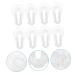 FRCOLOR Orthopedic Bunion Brace 4 Pairs Splitter Pedicure Tools - Thumb Splint Dividers Valgus Spacer Overlap Middle Pads - Buy Online on GoSupps.com