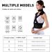 Buy Derbut Self-Warming Turmalin Magnetic Therapy Waist Back Shoulder Posture Corrector - Black XL | Lumbar Support for Spine Relief - Buy Online on GoSupps.com