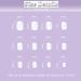48Pcs French Tip Press on Toe Nails - Medium Square White Acrylic Manicure Kit for Women - Buy Online on GoSupps.com