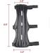 KRATARC Archery Arm Guard 3-Strap Adjustable Lightweight Hunting Target Shooting Accessory - Black (2PCS) - Buy Online on GoSupps.com