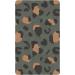 Leopard Front Door Mat - Water Absorbent Non-Slip Indoor Welcome Mat | Washable Entryway Rug 31x18 - Buy Online on GoSupps.com