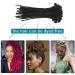 6 Inch 10 Strands Loc Extensions Natural Human Hair - Handmade Permanent Dreadlocks for Women and Men - Curl and Bleach Friendly - 0.6cm Width - 1B Color - Buy Online on GoSupps.com