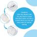 Buy Cuteebone Male Washable Dog Diapers - 3 Reusable Belly Bands with Velcro Fastener | High-Suction Dog Wraps for XL Sizes (53.5-68.5cm) - International Shipping Available - Buy Online on GoSupps.com