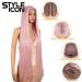 Style Icon 38â Super Long Straight Wigs Lace Front Wigs 6â Deeper Middle Part Lace Hairline Pink Wig (38"  PINK15) 38" PINK15 - Buy Online on GoSupps.com