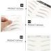 FRCOLOR 18pcs Eyebrow Stickers Eyebrow Transfer Stickers Artificial Eyebrow Tattoos Semi-permanent The Lazy - Buy Online on GoSupps.com