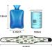 Heat Bottle with Plant Motif - Avocado Texture Soft Waist Cover Ideal for Hands Shoulders Legs Back & Neck | Perfect Warm Water Bag - International Shipping Available - Buy Online on GoSupps.com