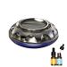 Copangle car frame diffuser solar-operated rotating oil diffuser for self-structuring auto-aroma therapy durable car diffuser for car SUV truck blue