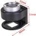 30X Magnifying Glass with 6 LED Light UV Light Optical Lenses Folding Scale Magnifier Portable Desktop Foldable Stand Magnifier for Textile Optical Jewelry Tool(60x52x51 mm) - Buy Online on GoSupps.com