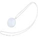 Necklace Magnifying Glass Magnifying Glass Safe Magnifying Glass with Chain Reading Magnifier for Reading for Working (Silver) - Buy Online on GoSupps.com
