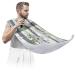 Cute Koalas Paint Beard Bib Apron Beard Bib Hair Catcher for Men Shaving and Trimming Non-Stick Waterproof Beard Cape Grooming Cloth with 2 Suction Cups Gifts for Men