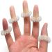 Buy Sensory Acupressure Rings - Finger Massager for Teens | Silver Hand Massager - Boost Blood Circulation & Reduce Stress - Buy Online on GoSupps.com