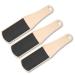SSKHE 3 Pieces Double Sided Foot File U-shaped sole file Professional Foot Rasp Hard Skin Remover Foot Rasp File for Hard Skin Removal Restore smooth soles of feet(khaki)