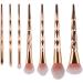 Make Up Brushes Set 7 Pieces Professional Cosmetic Brushes Powder Foundation Eyeshadow Eyeliner Highlighter Brush Kits for Both Beginners and Professional Makeup Artist Stylish and Popular - Buy Online on GoSupps.com