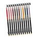 FRCOLOR 12pcs Lip Liner Eyeliner Black Waterproof Eyeliner Eyebrow Pencil Waterproof Makeup Supplies Lips