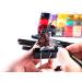 Transon Artist Detail Paint Brushes Set - 15pcs Miniature Painting Brushes with Case, Nylon Dark Brown - Buy Online on GoSupps.com