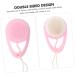 minkissy Manual Face Scrubber Facial Scrubber Exfoliator Facial Cleansing Brush Scrubber Silicone Face Exfoliating Brush Silicone Face Scrubber Double Sided Facial Cleanser Artificial Fiber - Buy Online on GoSupps.com