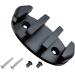 Nylon Kayak Zig Zag Cleats (Black  Pack of 2) - Buy Online on GoSupps.com