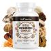 Vital 10-in-1 Mushroom Supplement Complex High Potency Lion s Mane Cordyceps Reishi & Turkey Tail Capsules Nootropic Brain Support for Memory Focus & Energy 30 Day Supply