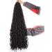 Xtrend 5 Packs 36 Inch Nu Faux Locs Crochet Hair Long Dark Brown Pre looped Gypsy Locs Crochet Hair Synthetic Goddess Faux Locs Braids Hair Natural Wavy Dreadlock Braids Hair Extensions 4# 36 Inch (Pack of 5) 4# - Buy Online on GoSupps.com
